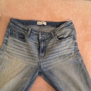 Blue,light washed,buckle